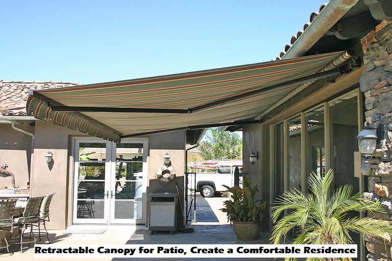 Retractable Canopy for Patio
